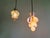 Vintage Blown Glass Pendant Lights, 1950s, Set of 2 For Sale - Image 9 of 18