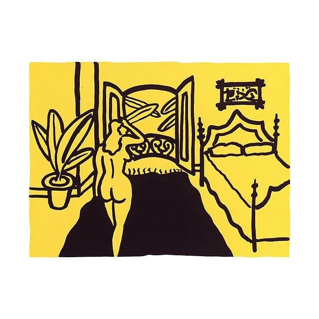 Figurative 'Nude in Interior' by Dan May, 1995, Post Impressionist by California Artist For Sale - Image 3 of 9