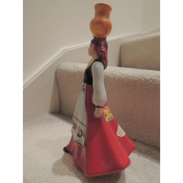 1960s Wine Decanter Figurine From Mission Cellars California - Sealed For Sale - Image 12 of 13