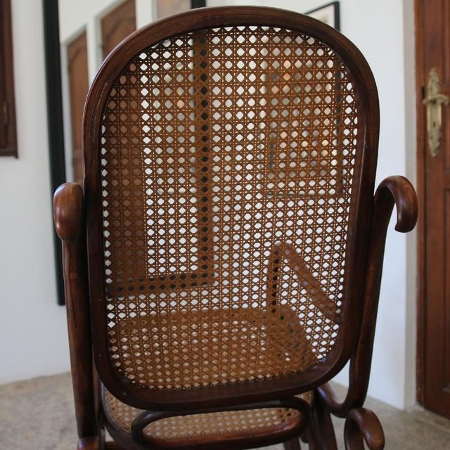 Vintage Rocking Chair by Michael Thonet, 1970s For Sale - Image 13 of 18