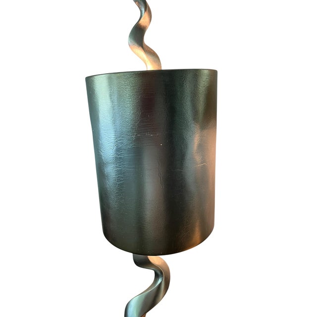 Abstract Twin Flame Sculpture Lamp For Sale - Image 3 of 12