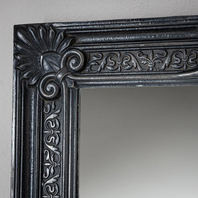 Early 19th Century Neoclassical Berlin Iron Wall Mirror For Sale - Image 4 of 7