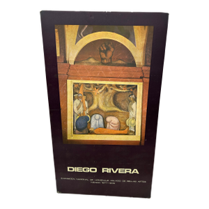 Diego Rivera Exhibition Poster 1977