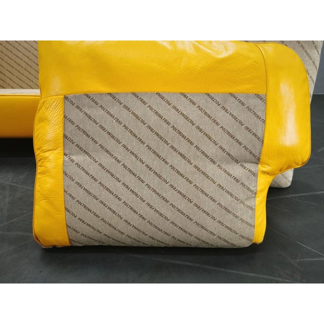 Leather George Sofa from Poltrona Frau, Italy, 1992 For Sale - Image 14 of 18