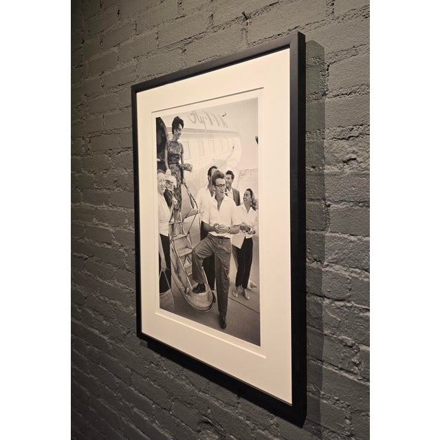 Printmaking Materials Richard C. Miller - Rare Signed Silver Gelatin Print "James Dean & Elizabeth Taylor, 1955" - 1/24 For Sale - Image 7 of 11