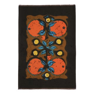 Mid-Century Modern German Pop Art Screen-Printed Wall Hanging by Traute Sänger, 1970s For Sale