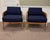 2020s Pair of Baker McGuire Resort Teak Schooner Lounge Chairs With Ottoman For Sale - Image 5 of 10