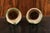 French 19th Century Green and Yellow Glazed Pottery Hanging Planters - A Pair For Sale - Image 11 of 13