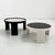 Reversible Nesting Tables by Gianfranco Frattini for Cassina, 1960s, Set of 2 For Sale - Image 10 of 10