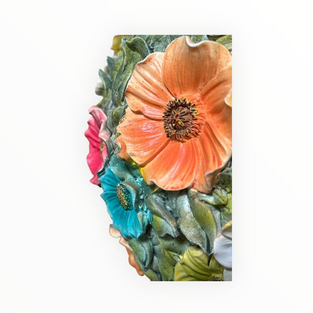 MacKenzie Childs Flower Power Pumpkin Halloween Courtly Check Pumpkin For Sale - Image 9 of 9