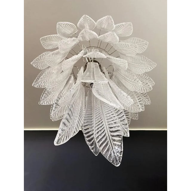 1980s Large Italian Felci Murano Glass Chandelier with 52 Glasses, 1980s For Sale - Image 5 of 18
