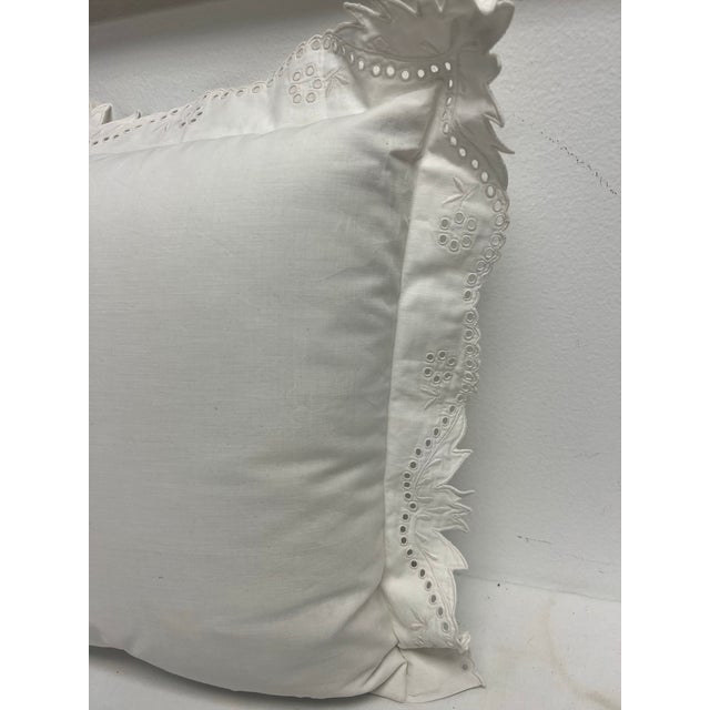 Traditional Antique European Breakfast Pillow For Sale - Image 3 of 6