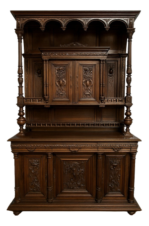 Renaissance Style Walnut Buffet