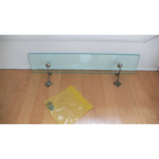 Early 20th Century Industrial Bathroom Shelf Chairish