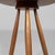 Brown Mid-Century Modern Round Coffe Table in Wood, Italy, 1950s For Sale - Image 8 of 11