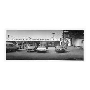 1980 Charlotte North Carolina Convenience Store Photograph