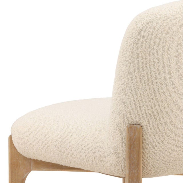 Boucle Cloud Dining Chair For Sale In Los Angeles - Image 6 of 6