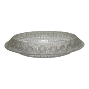 Antique Rene Lalique Art Deco Glass Centerpiece Bowl