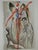 Salvador Dalí (1904-1989) Purgatory 32: The Garden of Eden Color woodcut Unsigned On BFK Rives wove paper, 26 x 33 cm...