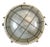 Industrial Cast Aluminium Wall or Ceiling Lamp from Elektrosvit, 1970s For Sale