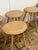Space Copenhagen for Mater Soaped Oak Wood Counter Stools, Set of Six For Sale - Image 12 of 12