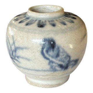 Hoi an Hoard Shipwreck Antique Porcelain Vase Late 15th-16th Century For Sale