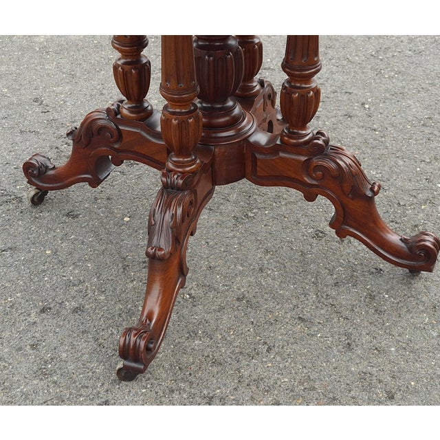 Brown Refinished William IV Figured Mahogany Sutherland Center Table/Breakfast Table, C. 1830s For Sale - Image 8 of 14