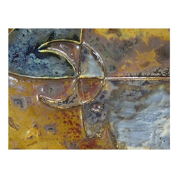 Mid Century Helmut Friedrich Schéffenacker Ceramic Wall Plaque Chairish