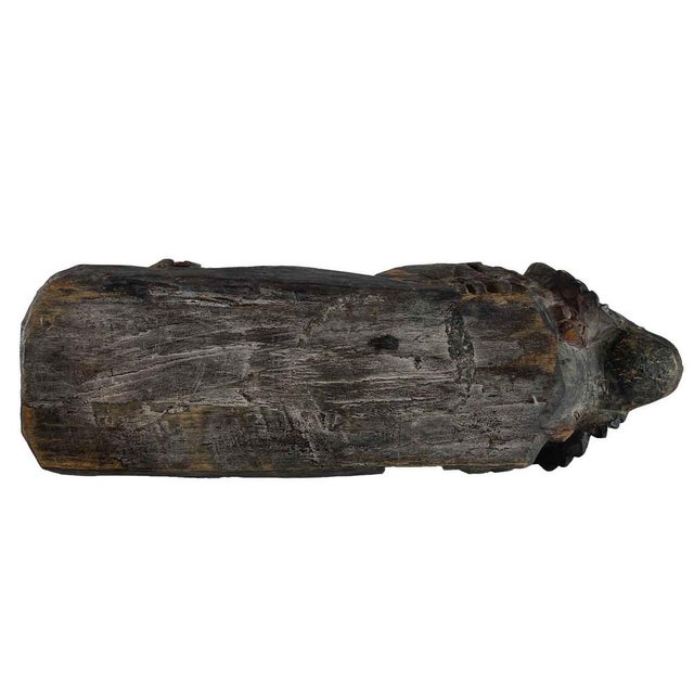 Asian Artist, Sculpture of a Fantastic Animal with Deities, 1800s, Wood For Sale - Image 6 of 10
