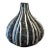 Striped Gourd Bud Vase For Sale