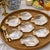 Mid-Century Modern Set of 6 Hand-Made Mother‑of‑Pearl Fish Bowls — Caviar or Appetizer Dishes, 4.5” Wide for Palm Beach & Coastal Styles - See Pics! For Sale - Image 3 of 7