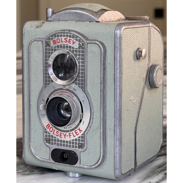 Vintage Bolsey Flex Decorative Camera For Sale - Image 11 of 16