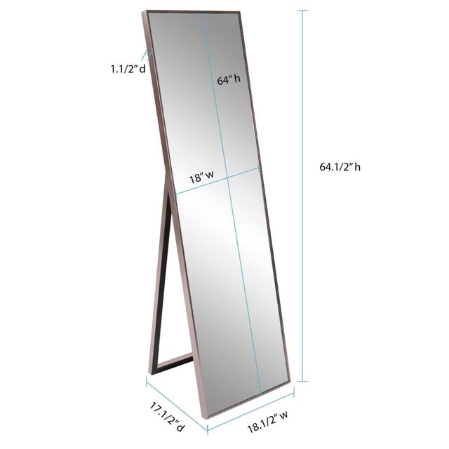 Brown Toronto Dressing Mirror For Sale - Image 8 of 9