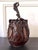 Antique Japanese Bamboo Basket Ikebana Mingei Style For Sale - Image 18 of 18