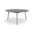 Black Walter Knoll Round Conference Table Keypiece Design Eoos Office Table For Sale - Image 8 of 8