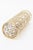 Vintage Imperial Glass 22 Carat Gold Plated Greek Key Overlay Over Vase or Martini Shaker, 1960's For Sale - Image 9 of 13