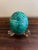 Large Solid Malachite Egg on Neoclassical Brass Stand For Sale - Image 4 of 10