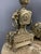 Bronze Fireplace Set, 1950s, Set of 3 For Sale - Image 4 of 11
