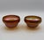 Circa 1910 American Set of Four Quezel Iridescent Gold Art Glass Finger Bowls and Undertrays For Sale - Image 10 of 13