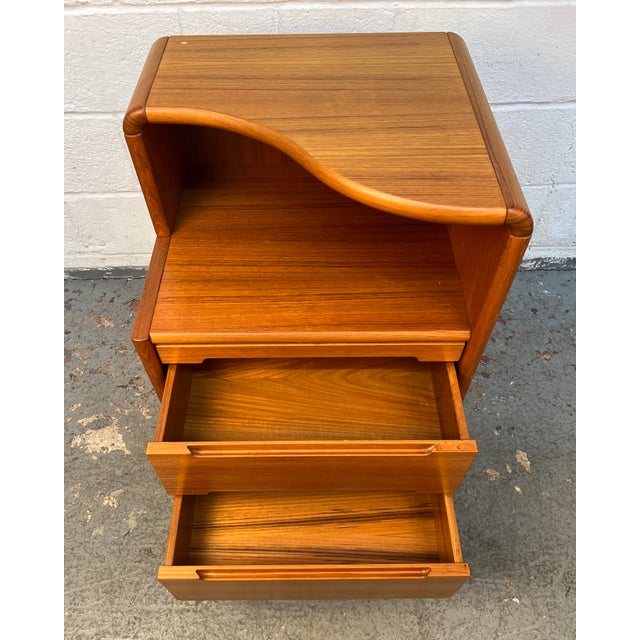 Mid 20th Century Mid-Century Teak Nightstand by Sun Cabinet For Sale - Image 5 of 16