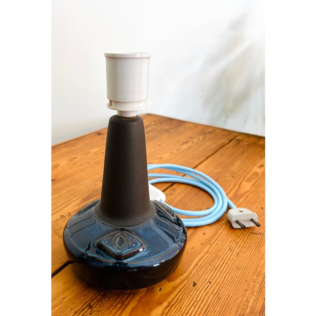 Ceramic Model 1037 Table Lamp from Søholm, 1960s For Sale - Image 7 of 9