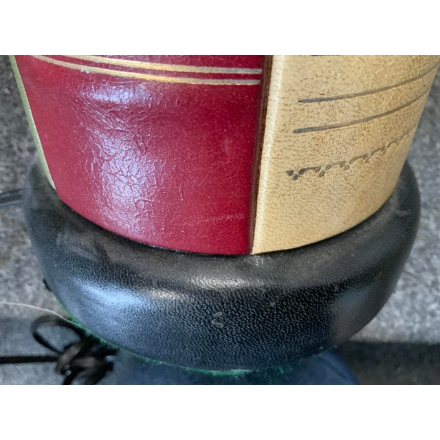 Red 20th Century Industrial Book Lamp For Sale - Image 8 of 9