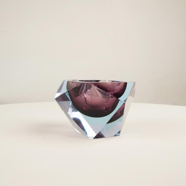 Sculptural Ashtray attributed to Flavio Poli for Seguso Vetri d'Arte, 1970s For Sale - Image 7 of 15