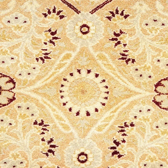 Traditional Mogul Collection Hand-Knotted Area Rug - Beige 8' 3" x 10' 0" For Sale - Image 3 of 4