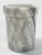 Vintage Italian Carrara Marble Bottle Chiller or Utensil Holder For Sale - Image 4 of 5