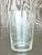 American Vintage Regency Etched Glass Vase For Sale - Image 3 of 7