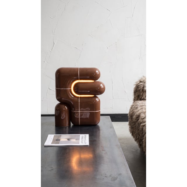 Plastic U 021 Ambient Lamp by Rollo Studio For Sale - Image 7 of 11