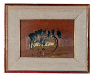 Emilio Scanavino, Abstract, 1964, Oil and Pastel on Canvas