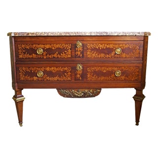 Antique 18th Century Commode from J.F. Leleu, 1780s For Sale
