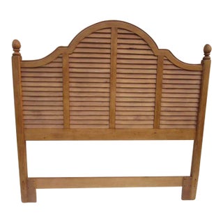 Drexel Heritage Chelsea Cottage Shutter Queen Headboard For Sale